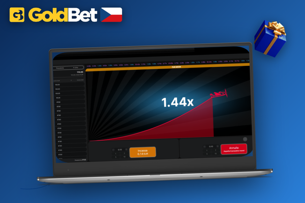 Notebook s plánem bankrollu pro hru Aviator v Goldbet Casino a šálek kávy vedle