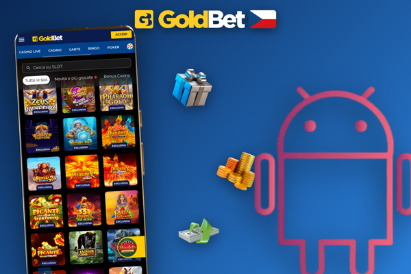 Hráči Goldbet Casino se smartphony v moderní kavárně – mobilní zážitek