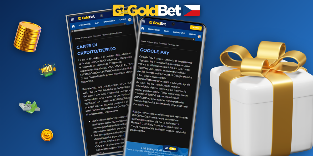 Uvítací balíček Goldbet Casino s bonusem až 112 500 Kč a 300 free spiny na promo kód GOLDBONUS